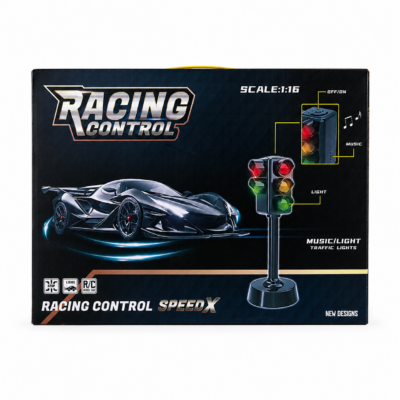 RC Gravity Sensor Racing Car SpeedX with Steering Wheel & Pedal Controller