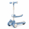2 Convertible 3-Wheel Kids Scooter & Cycle with Adjustable Height, Music & Lights