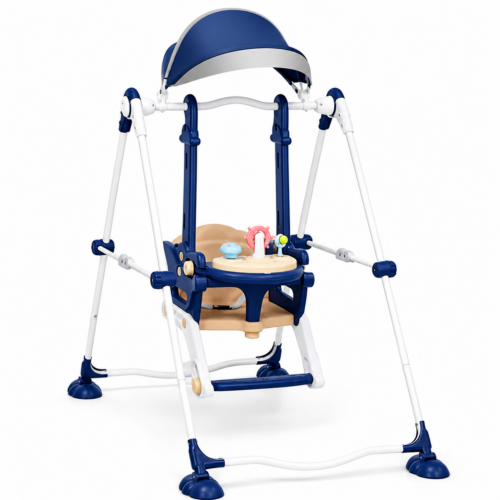 Infantes Baby Swing with Canopy Stand & Removable Tray