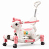 2 3-in-1 Unicorn Ride-On Toy for Toddlers – Rocking Horse, Scooter & Push Car