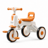 2 2-in-1 Convertible Kids Tricycle & Balance Bike with Detachable Pedals & Lights