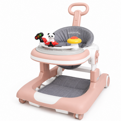 2 3-in-1 Baby Walker with Interactive Toy Tray & Music (T815)