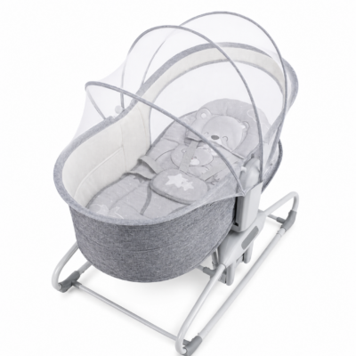 Mastela 4-in-1 Multi-Functional Baby Swing & Bassinet with 360° Rotation