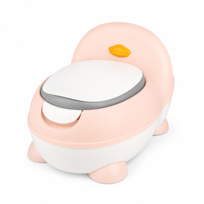 3 Ergonomic Duck Design Kids Potty Seat with High Backrest & Matching Brush (TH-528)