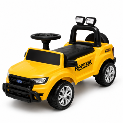 3 Ford Ranger Licensed Kids Ride-On Push Car with Under-Seat Storage & Music (LK222)