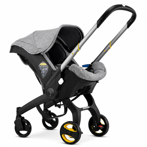 Convertible Rear-Facing Baby Car Seat Stroller All-in-One Travel System (AT)