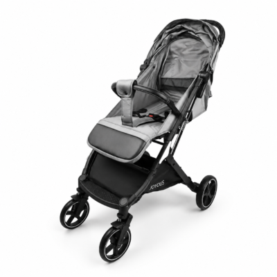 3 JOYOUS Lightweight Cabin-Approved Baby Stroller with Leatherette Details (JY-501)
