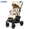 3 kidilo Deluxe Portable Travel Baby Stroller with Leatherette Handlebar (K6)