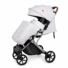 3 Kidilo V1F Premium Baby Stroller with Matching Detachable Footmuff & Leatherette Handle