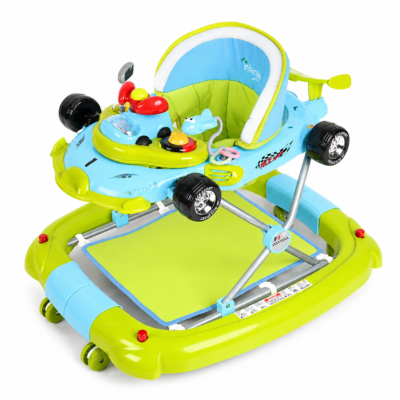 Infantes 2-in-1 F1 Race Car Baby Walker & Rocker (1085)