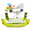 Infantes Convertible Activity Baby Walker & Rocking Chair with Music & Steering Tray (1086)