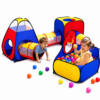 3 5-in-1 Convertible Children’s Playhouse Tent & Tunnel Set