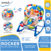3 4-in-1 Infant to Toddler Baby Rocker with Soothing Vibrations (N-6920/6921/6922)