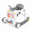 Multi-Functional Bunny Baby Walker with Interactive Musical Toy Panel & Speed-Control Wheels