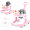 Multifunctional Mushroom 5-in-1 Baby Walker with Push Bar & Safety Stoppers (MY-816)
