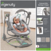 3 Ingenuity ConvertMe Swing-2-Seat Portable Baby Swing & Vibrating Seat (10037)
