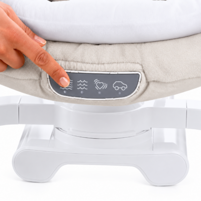 3 Ingenuity 2-in-1 SmartSize Gliding Swing & Convertible Floor Rocker (10639)