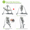 Ingenuity PowerAdapt Compact & Foldable Automatic Baby Swing (11440)