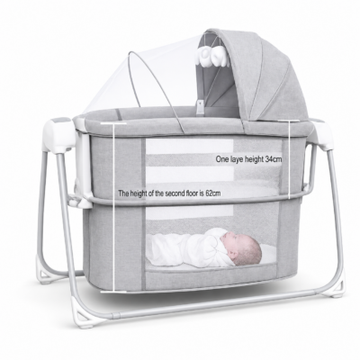 4 Mastela 4-in-1 Multifunctional Baby Bassinet, Co-Sleeper & Swing