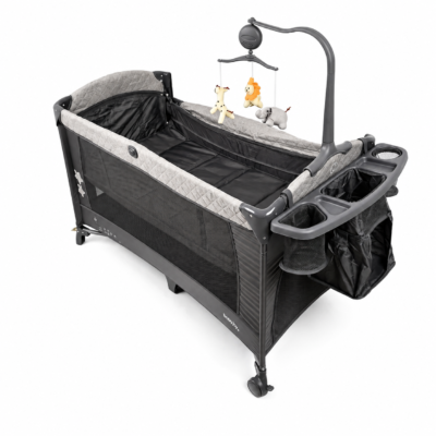 4 Babify All-in-One Portable Baby Travel Cot & Playard with Diaper Changing Station (UP-650)