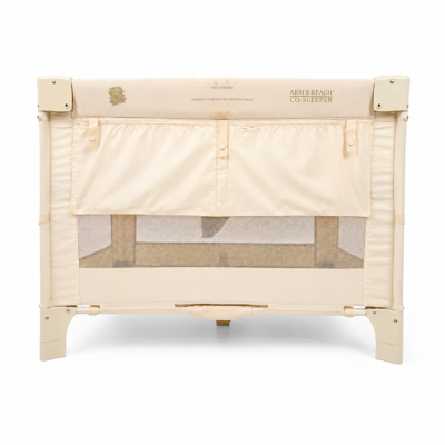 4 Co-Sleeper Bassinet with Gingham Liner and Mattress (8111-BS)