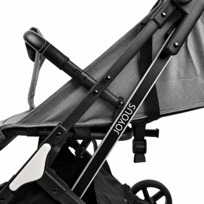 4 JOYOUS Lightweight Cabin-Approved Baby Stroller with Leatherette Details (JY-501)