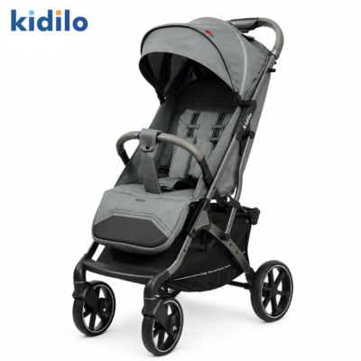 4 kidilo Deluxe Portable Travel Baby Stroller with Leatherette Handlebar (K6)