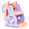 2-in-1 Kids Potty Training Seat with Adjustable Step Ladder & Safety Handles