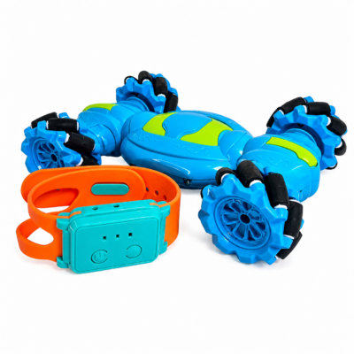 2.4GHz Gesture Watch Controller RC Stunt Car with Mecanum Drift Wheels