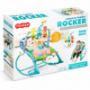 Tiibaby Infant to Toddler Rocker with Soothing Vibrations & Music