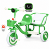 Smile Cruiser 2-Seater Kids Tricycle with Lights, Sound & Toy Basket