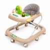 Dino Foldable Baby Walker with Musical Toy Tray & Adjustable Height (919)