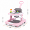Multifunctional Mushroom 5-in-1 Baby Walker with Push Bar & Safety Stoppers (MY-816)