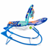 Infantes Baby Rocker Seat with Music, Calming Vibrations & Detachable Toy Bar (4615)