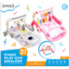 5 Joyous 2-in-1 Baby Musical Piano Play Mat & Walker with Interactive Shape Sorter (9892)
