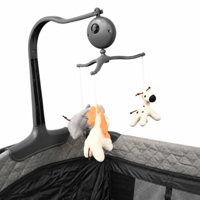 5 Babify All-in-One Portable Baby Travel Cot & Playard with Diaper Changing Station (UP-650)