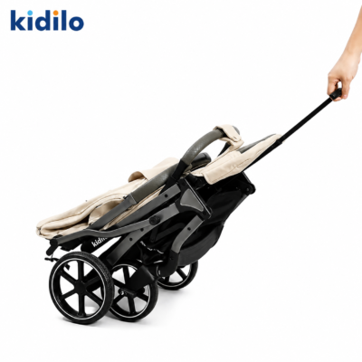 5 kidilo Deluxe Portable Travel Baby Stroller with Leatherette Handlebar (K6)