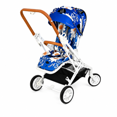 Compact Folding Travel Stroller with Breathable Backrest & Cup Holder (M002)