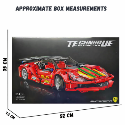 Castela Technique Sports Car Building Block Set (433 Pieces)