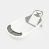 2-in-1 Ergonomic Baby Bath Tub with Reclining Newborn Seat & Built-in Storage Tray (8019)