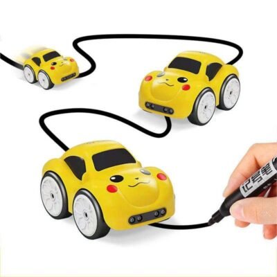 Electric Mini Line-Following & Magic Induction RC Car with 2.4G Remote