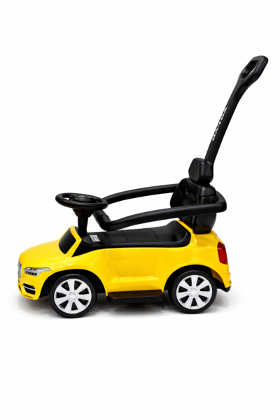 87ee8b6d-44f1-4cd1-bcef-36ee7e94778d Classic Volvo Kids Push Car with Parent Control Handle & Steering Wheel