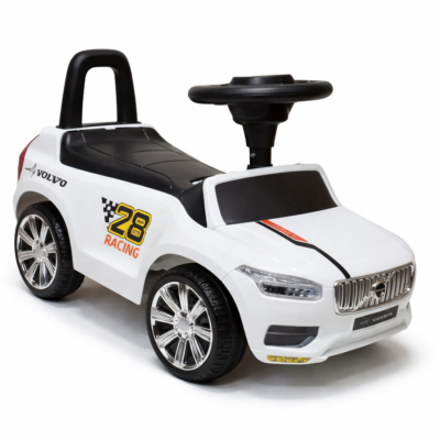 Kids Volvo Racing Ride-On Push Car with Backrest & Steering Wheel