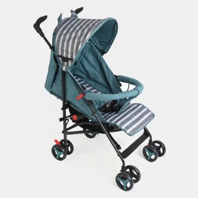 DSC_4093_410ad69b-1559-47ef-a55b-155c4b86830b_1024x1024 Infantes Lightweight Baby Stroller with Striped Canopy & Storage Basket (IF-9001)