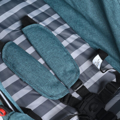 DSC_4098_ca7d019a-b868-432b-b4be-6c76c1a01ec5_1024x1024 Infantes Lightweight Baby Stroller with Striped Canopy & Storage Basket (IF-9001)