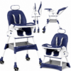 Multi-Positional Convertible Baby Highchair with Recline & Storage