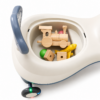 Astronaut-Themed Ride-On Swing Car with LED Flashing Wheels
