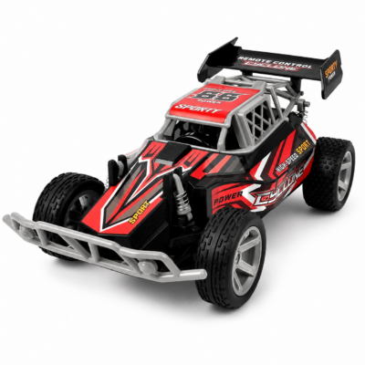 High-Speed Off-Road RC Monster Truck with 2.4GHz Remote & LED Lights