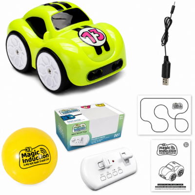 Electric Mini Line-Following & Magic Induction RC Car with 2.4G Remote