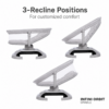 Five Mastela InfiniOrbit™ Smart Auto-Motion Baby Cradle (30911)